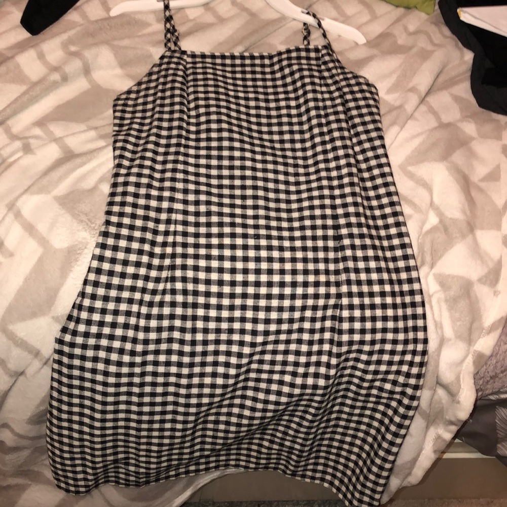 brandy melville Checkered dress Size S